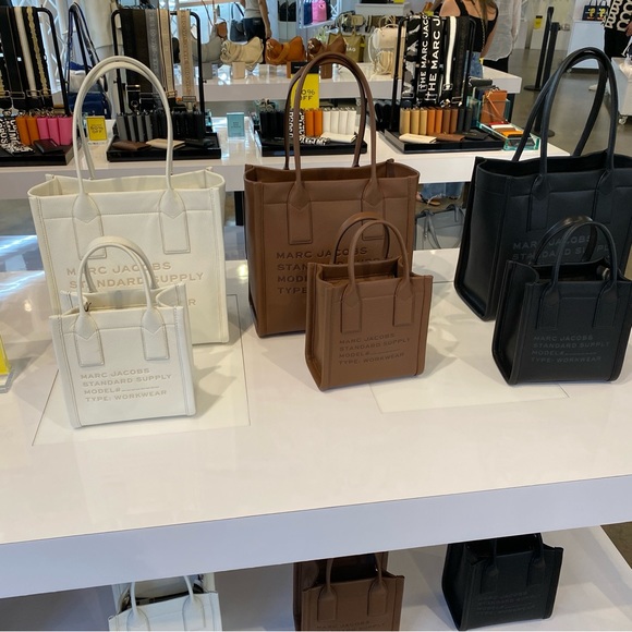 Marc Jacobs 4P4HCR012H01 Small Leather Satchel Bag Bags
